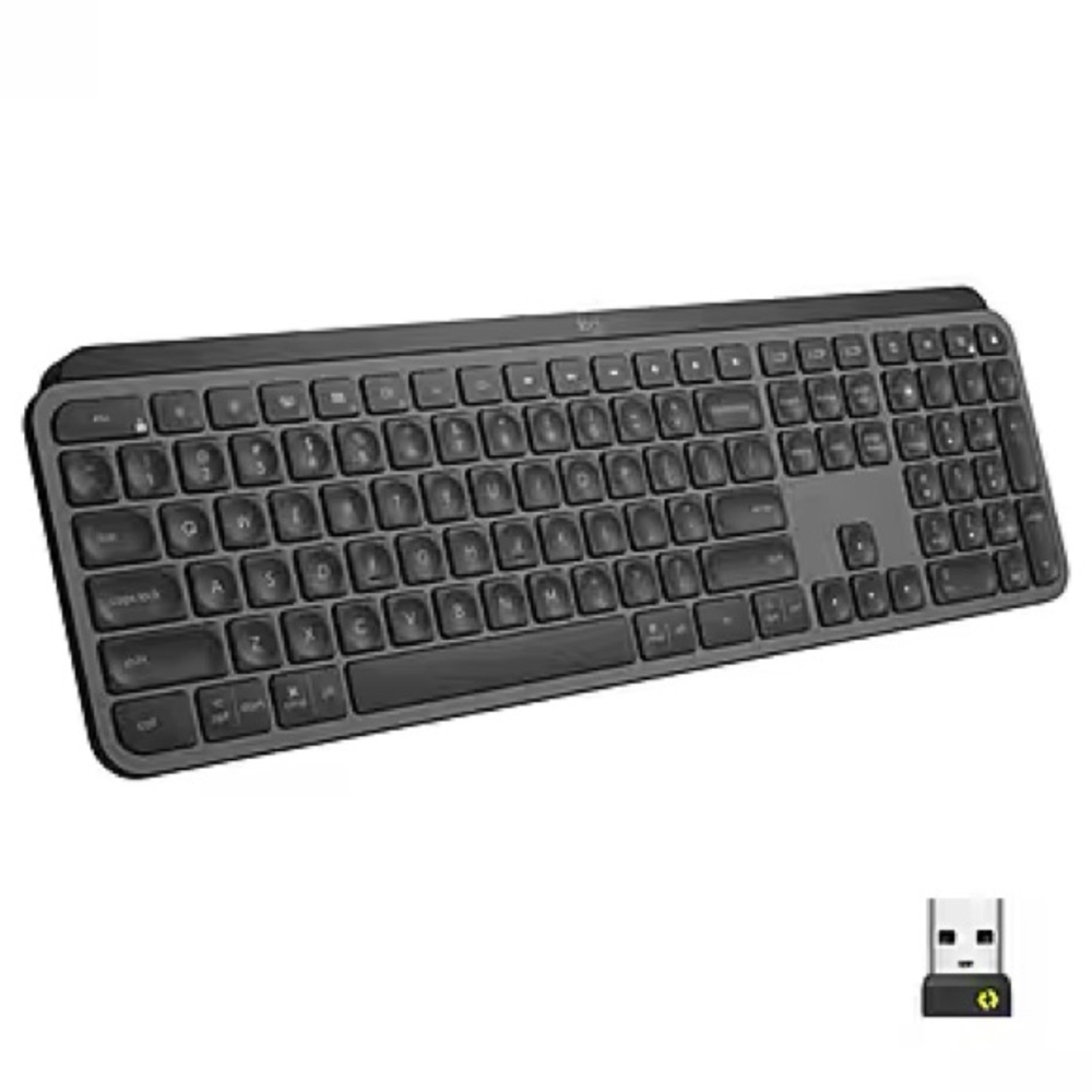 New Logitech MX Keys Advanced Wireless Illuminated Keyboard for Business